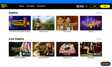 Fortune Legends Casino featured pokie games